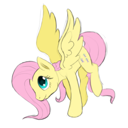 Size: 1500x1500 | Tagged: safe, artist:theshadowstone, fluttershy, pegasus, pony, g4, female, flying, mare, simple background, smiling, solo, transparent background