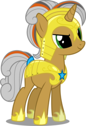 Size: 6000x8762 | Tagged: safe, artist:xenoneal, oc, oc only, oc:smoke jumper, pony, unicorn, absurd resolution, armor, female, mare, simple background, solo, transparent background, vector