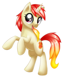 Size: 980x1200 | Tagged: safe, artist:alanymph, oc, oc only, oc:sizzling cerise, pony, unicorn, female, mare, simple background, solo, transparent background