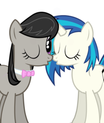 Size: 949x1122 | Tagged: safe, artist:camtwo, derpibooru exclusive, dj pon-3, octavia melody, vinyl scratch, earth pony, pony, unicorn, g4, duo, female, imminent kissing, lesbian, looking at you, one eye closed, ship:scratchtavia, shipping, simple background, transparent background, wink