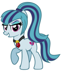 Size: 1123x1321 | Tagged: safe, sonata dusk, earth pony, pony, equestria girls, g4, equestria girls ponified, female, jewelry, pendant, ponified, simple background, solo, transparent background