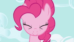 Size: 640x360 | Tagged: safe, screencap, pinkie pie, earth pony, pony, g4, season 1, the ticket master, animated, cute, diapinkes, excited, female, gif, grin, happy, mare, open mouth, open smile, smiling, solo, starry eyes, wingding eyes