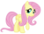 Size: 1223x940 | Tagged: safe, artist:j-pinkie, fluttershy, pegasus, pony, g4, cute, female, mare, ms paint, raised hoof, shyabetes, simple background, smiling, solo, transparent background, vector