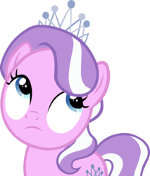 Size: 4056x4765 | Tagged: safe, artist:ironm17, diamond tiara, earth pony, pony, g4, it isn't the mane thing about you, absurd resolution, eyeroll, female, simple background, solo, transparent background, vector