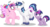 Size: 1600x856 | Tagged: safe, artist:aleximusprime, princess cadance, shining armor, twilight sparkle, alicorn, pony, unicorn, g4, and that's how flurry heart was made, blushing, embarrassed, female, filly, filly twilight sparkle, forced kiss, kiss on the lips, kissing, lip bite, looking at each other, magic, male, mare, now kiss, ship:shiningcadance, shipper on deck, shipping, simple background, smiling, stallion, straight, surprise kiss, telekinesis, trio, twilight the shipper