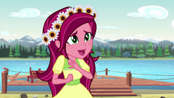 Size: 1280x720 | Tagged: safe, screencap, gloriosa daisy, equestria girls, g4, my little pony equestria girls: legend of everfree, female, solo