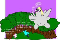 Size: 1769x1165 | Tagged: safe, artist:jacobfoolson, derpy hooves, rainbow dash, sweetie belle, g4, 1000 hours in ms paint