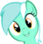 Size: 1024x1038 | Tagged: safe, artist:petraea, lyra heartstrings, pegasus, pony, g4, bust, cute, female, hi anon, looking at you, meme, missing horn, portrait, race swap, simple background, smiling, solo, transparent background, vector