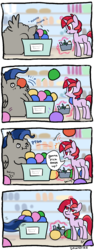 Size: 822x2192 | Tagged: safe, artist:dawnfire, oc, oc only, oc:bernd, oc:dawnfire, pegasus, pony, unicorn, berndfire, comic, naughty marefriend