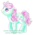 Size: 650x676 | Tagged: safe, artist:alukelele, minty, g3, cute, female, g3betes, mare, mintabetes, simple background, solo, transparent background