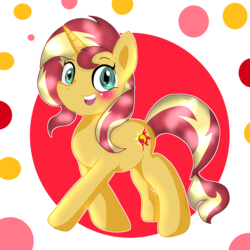 Size: 2048x2048 | Tagged: safe, artist:doraemonfan4life, sunset shimmer, pony, unicorn, g4, cute, derp, faic, female, high res, looking at you, mare, sidemouth, smiling, solo, sunset shimmer day