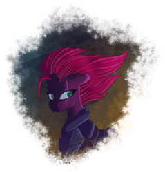 Size: 3285x3442 | Tagged: safe, artist:bratzoid, tempest shadow, pony, unicorn, g4, my little pony: the movie, broken horn, eye scar, female, high res, horn, mare, scar, scar on the wrong side, solo