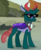 Size: 528x650 | Tagged: safe, edit, edited screencap, editor:watermelon changeling, screencap, pharynx, changedling, changeling, g4, to change a changeling, deal with it, glasses, prince pharynx, solo, sunglasses, swag glasses