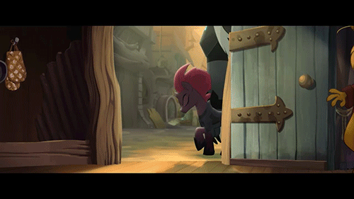 #1541974 - suggestive, edit, edited screencap, screencap, tempest shadow, pony, unicorn, g4, my little pony: the movie, animated, broken horn, female, gif, horn, horse pussy, mare, silly little...