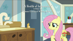 Size: 1280x720 | Tagged: safe, screencap, fluttershy, a health of information, g4, credits, treehouse logo