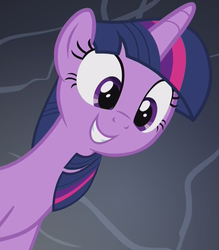 Size: 944x1080 | Tagged: safe, screencap, twilight sparkle, alicorn, pony, a health of information, g4, cute, female, grin, smiling, solo, twiabetes, twilight sparkle (alicorn)