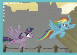 Size: 1802x1287 | Tagged: safe, rainbow dash, twilight sparkle, alicorn, pony, g4, my little pony: the movie, twilight sparkle (alicorn)