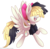 Size: 2904x2862 | Tagged: safe, artist:scarlet-spectrum, songbird serenade, pegasus, pony, g4, my little pony: the movie, bow, clothes, female, hair bow, high res, mare, open mouth, simple background, solo, transparent background