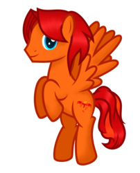 Size: 1050x1300 | Tagged: safe, artist:stormdragon3, oc, oc only, oc:goldenfox, pegasus, pony, male, simple background, solo, stallion, transparent background