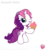 Size: 4096x4488 | Tagged: safe, artist:shejiyuansu, sweetie belle (g3), pony, unicorn, g3, g3.5, absurd resolution, bipedal, cupcake, food, looking at you, simple background, transparent background, updated image