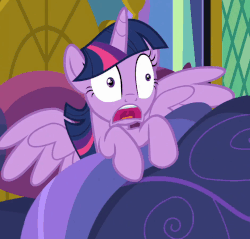 Size: 940x900 | Tagged: safe, screencap, twilight sparkle, alicorn, pony, a health of information, g4, animated, cropped, falling, female, funny, gif, solo focus, spread wings, twilight sparkle (alicorn), wings