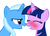 Size: 507x364 | Tagged: safe, artist:navitaserussirus, trixie, twilight sparkle, pony, unicorn, g4, blushing, eyes closed, female, lesbian, mare, ship:twixie, shipping