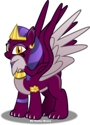 Size: 2974x4132 | Tagged: safe, artist:vector-brony, the sphinx, sphinx, daring done?, g4, female, macro, simple background, solo, transparent background, vector