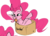 Size: 1456x1044 | Tagged: safe, artist:hattsy, pinkie pie, earth pony, pony, g4, cardboard box, female, mare, smiling, solo, tongue out