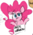 Size: 1039x1079 | Tagged: safe, artist:hattsy, pinkie pie, earth pony, pony, g4, female, free shrugs, mare, pun, raised eyebrow, shrug, solo