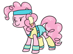 Size: 3000x2222 | Tagged: safe, artist:raptorfarts, pinkie pie, earth pony, pony, g4, 80s, female, high res, solo