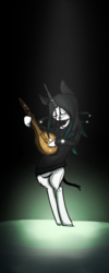 Size: 1370x3423 | Tagged: safe, artist:tenenbris, oc, oc only, oc:ten pone, jester, lute, musical instrument, solo