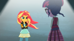 Size: 1920x1080 | Tagged: safe, screencap, sci-twi, sunset shimmer, twilight sparkle, acadeca, equestria girls, g4, my little pony equestria girls: friendship games