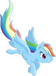 Size: 2218x3000 | Tagged: safe, artist:theshadowstone, rainbow dash, pony, g4, female, flying, high res, mare, movie accurate, rainbow blitz, rule 63, serious, serious face, show accurate, simple background, solo, transparent background