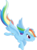 Size: 2218x3000 | Tagged: safe, artist:theshadowstone, rainbow dash, pony, g4, female, flying, high res, mare, movie accurate, rainbow blitz, rule 63, serious, serious face, show accurate, simple background, solo, transparent background