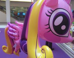 Size: 780x608 | Tagged: safe, princess cadance, g4, balloon, big eyes, bootleg, eye, eyes, faic, i've seen some shit, inflatable toy, irl, large head, malaysia, mid-autumn festival, photo, solo, wat