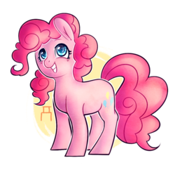 Size: 853x825 | Tagged: safe, artist:artemisthegrapefruit, pinkie pie, earth pony, pony, g4, female, happy, mare, ponk, solo