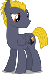 Size: 3213x5000 | Tagged: safe, artist:xenoneal, oc, oc only, oc:alpenglow, pegasus, pony, absurd resolution, male, simple background, solo, stallion, transparent background, vector