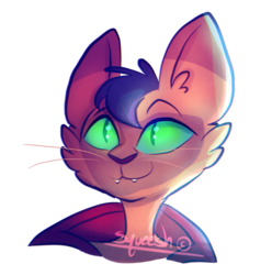 Size: 1588x1601 | Tagged: safe, artist:squeeesh, capper dapperpaws, abyssinian, cat, anthro, g4, my little pony: the movie, bust, male, simple background, smiling, solo, transparent background