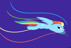 Size: 3496x2362 | Tagged: safe, artist:taurson, rainbow dash, pony, g4, female, flying, high res, solo