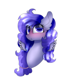 Size: 3000x3000 | Tagged: safe, artist:tomboygirl45, oc, oc only, oc:winsterry, pegasus, pony, bust, female, floating wings, high res, mare, portrait, simple background, solo, transparent background