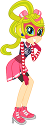 Size: 412x1139 | Tagged: safe, artist:ketrin29, artist:user15432, human, equestria girls, g4, arms (video game), barely eqg related, base used, crossover, equestria girls style, equestria girls-ified, nintendo, ribbon girl, solo