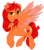 Size: 1500x1702 | Tagged: safe, artist:gleamydreams, oc, oc only, oc:fireblitz, pegasus, pony, solo