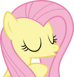 Size: 3993x4184 | Tagged: safe, artist:frownfactory, fluttershy, pegasus, pony, a health of information, g4, .svg available, cute, eyes closed, female, mare, shyabetes, simple background, solo, svg, transparent background, vector