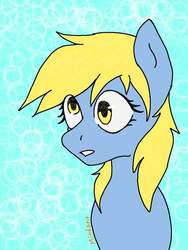 Size: 768x1024 | Tagged: safe, artist:mindspit, derpy hooves, pegasus, pony, g4, female, solo