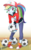 Size: 620x1000 | Tagged: safe, artist:ta-na, rainbow dash, epic fails (equestria girls), eqg summertime shorts, equestria girls, g4, ball, cap, clothes, converse, cute, dashabetes, female, football, hat, looking at you, shoes, shorts, sneakers, solo, sports, wristband