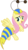 Size: 7812x14103 | Tagged: safe, artist:punzil504, fluttershy, flash bee, pegasus, pony, a health of information, g4, my little pony: friendship is magic, absurd resolution, animal costume, bee costume, beekini, clothes, costume, female, flutterbee, mare, open mouth, simple background, solo, transparent background, underhoof, vector