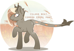 Size: 1024x714 | Tagged: safe, artist:overlord pony, oc, oc only, original species, adoptable, auction, closed species, genderless, pearl pony, simple background, solo, transparent background