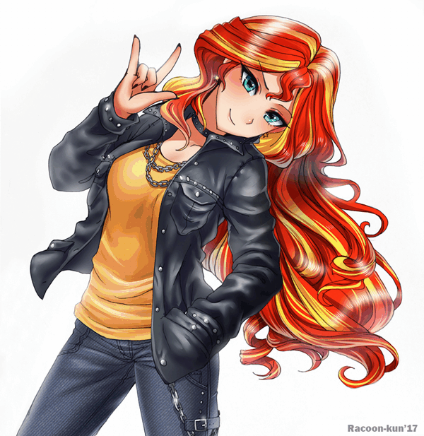 1546641 suggestive, artistracoonsan, sunset shimmer, human