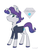 Size: 1024x1308 | Tagged: safe, artist:flourret, oc, oc only, oc:rhinestone, pony, unicorn, clothes, magical lesbian spawn, male, offspring, parent:maud pie, parent:rarity, parents:rarimaud, solo, stallion