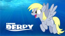 Size: 1166x656 | Tagged: safe, artist:dunialittlepony, derpy hooves, g4, finding dory, finding nemo, parody